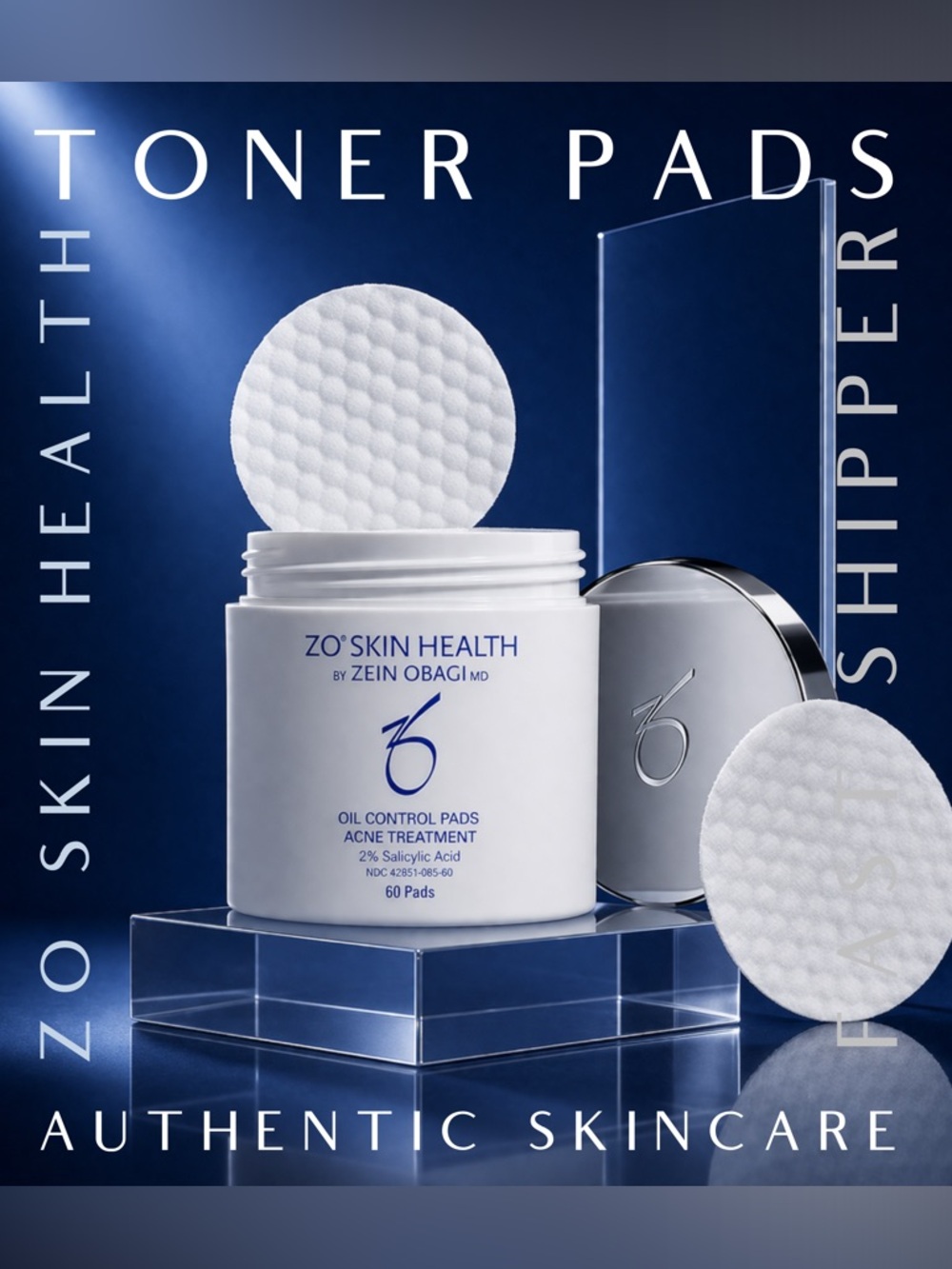🧼 ZO Oil Control Pads (Full Size) + Firming Serum Vial 💙 ($185 Value)